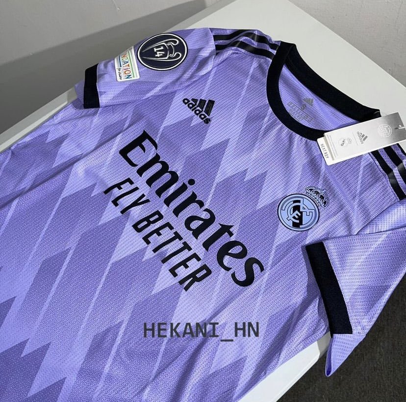 Le nouveau maillot extérieur du Real Madrid est une pure et simple masterclass vraiment.