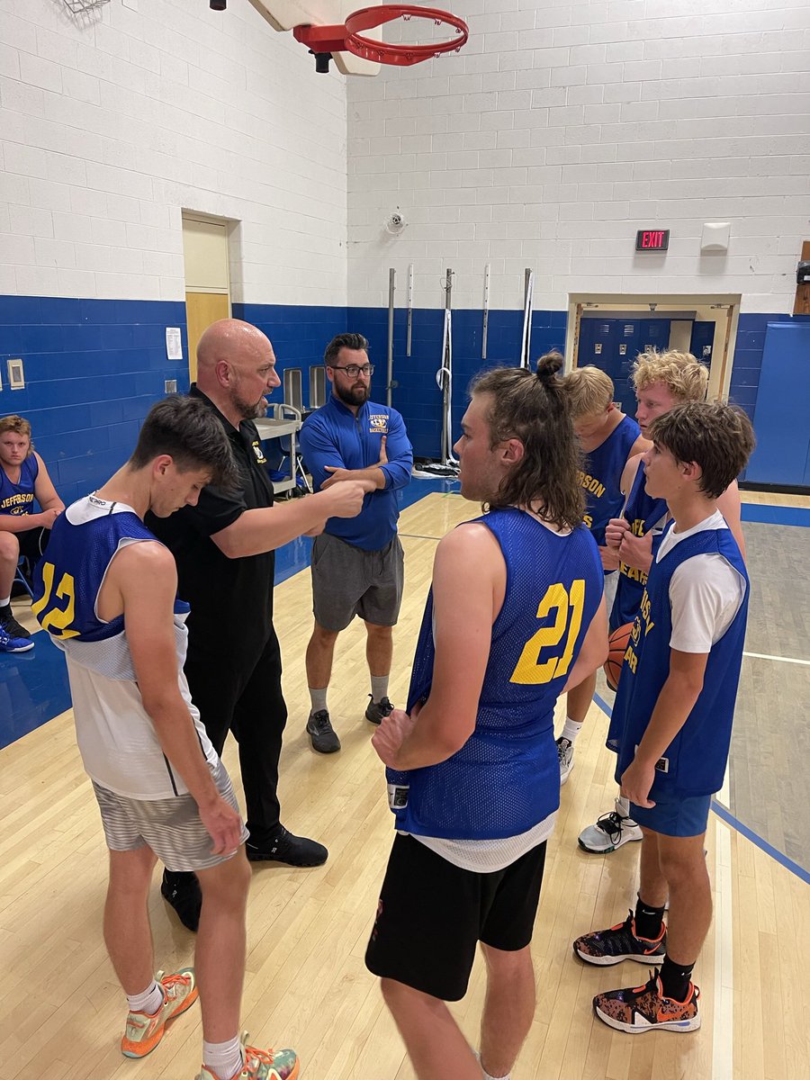 Wrapping up our summer commitment today. Super proud of the young men we are improving everyday.