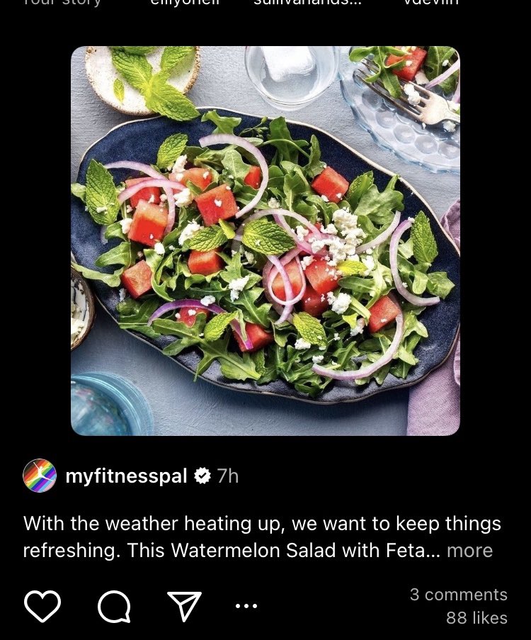 MaryEiO's tweet photo. @instagram Making the feed unappetizing since 6.26.2022. https://t.co/ncvvmvrOZD
