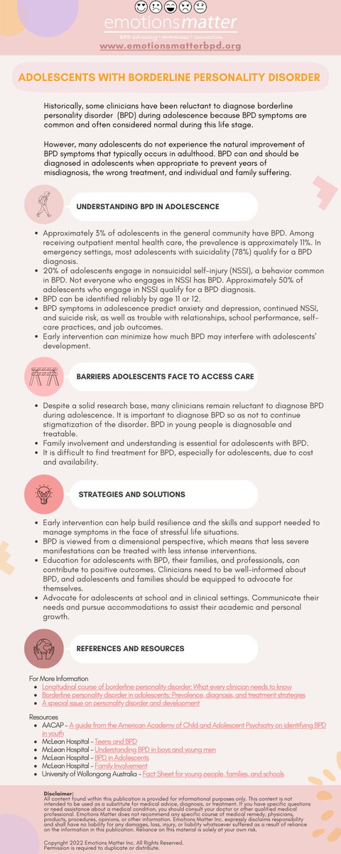 embpd's tweet image. We are excited to launch the first of our BPD and Diverse Populations Educational Series! See our references and learn more at: emotionsmatterbpd.org/diversepopulat…

#bpd #borderlinepersonalitydisorder #mentalhealthawareness #bpdcommunity