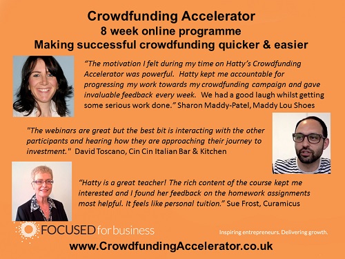 Crowdfunding Accelerator making it quicker, easier and fun to succeed at #crowdfunding #femalefounders