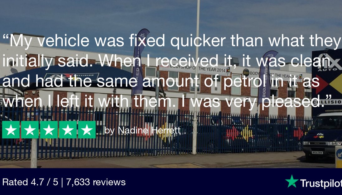 fixautodagenham's tweet photo. Another wonderful review of our fantastic team
#CustomerService #Teamwork #BodyRepairs https://t.co/8Wz2X0U70s