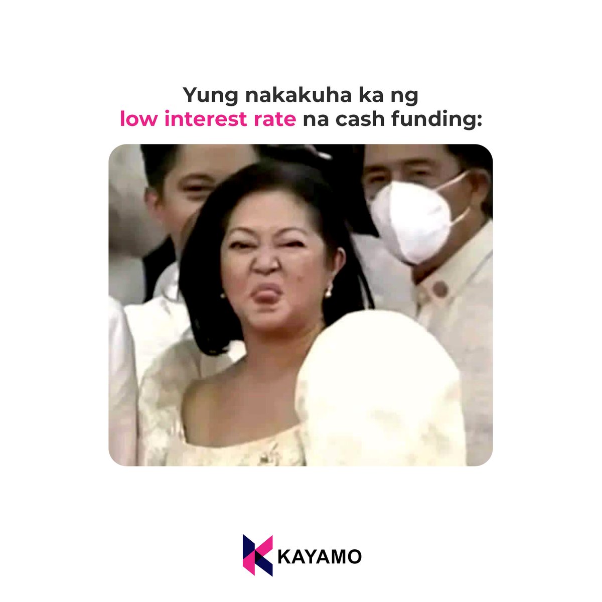 kayamo_ph's tweet photo. Pag inggit, pikit! 🤪
—
Kayamo products are available to Shopee and Lazada sellers only with P17,000 minimum annual sales at https://t.co/EVnemPIuMM. https://t.co/SxhfpBhU6v