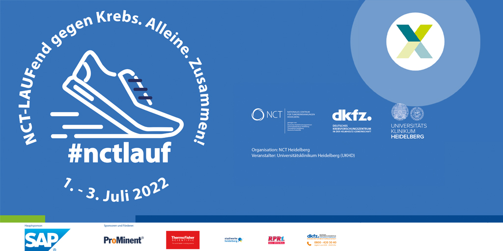 XgegenKrebs's tweet photo. Gemeinsam (etwas) bewegen?! Kann ganz leicht sein! 🏃‍♀️🏃‍♂️
@XgegenKrebs macht beim #nctlauf vom 01.-03.07. mit. 
Alle erlaufenen Spenden fließen in die #Krebsforschung am @NCT_HD.
Seien auch Sie dabei! 🎽 Mehr Infos unter 👉 https://t.co/SrwUcL0gCc
#XgegenKrebs #alleinezusammen https://t.co/PrDHGhoYb8