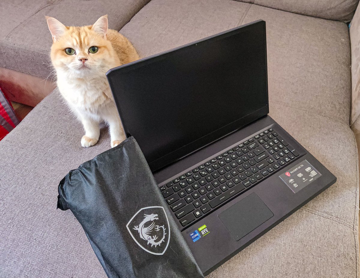 GiusTV's tweet photo. ANNONCE
@IntelFrance devient partenaire de la chaine pour un mois! 
Ils m'ont envoyé un PC portable équipé d'un processeur de 12e Génération #12thGen !
Je présenterai ça en Live et je vous montrerai la puissance de la machine dans les semaines qui arrivent !
 #IntelGaming #ad https://t.co/FezYN3KpQw