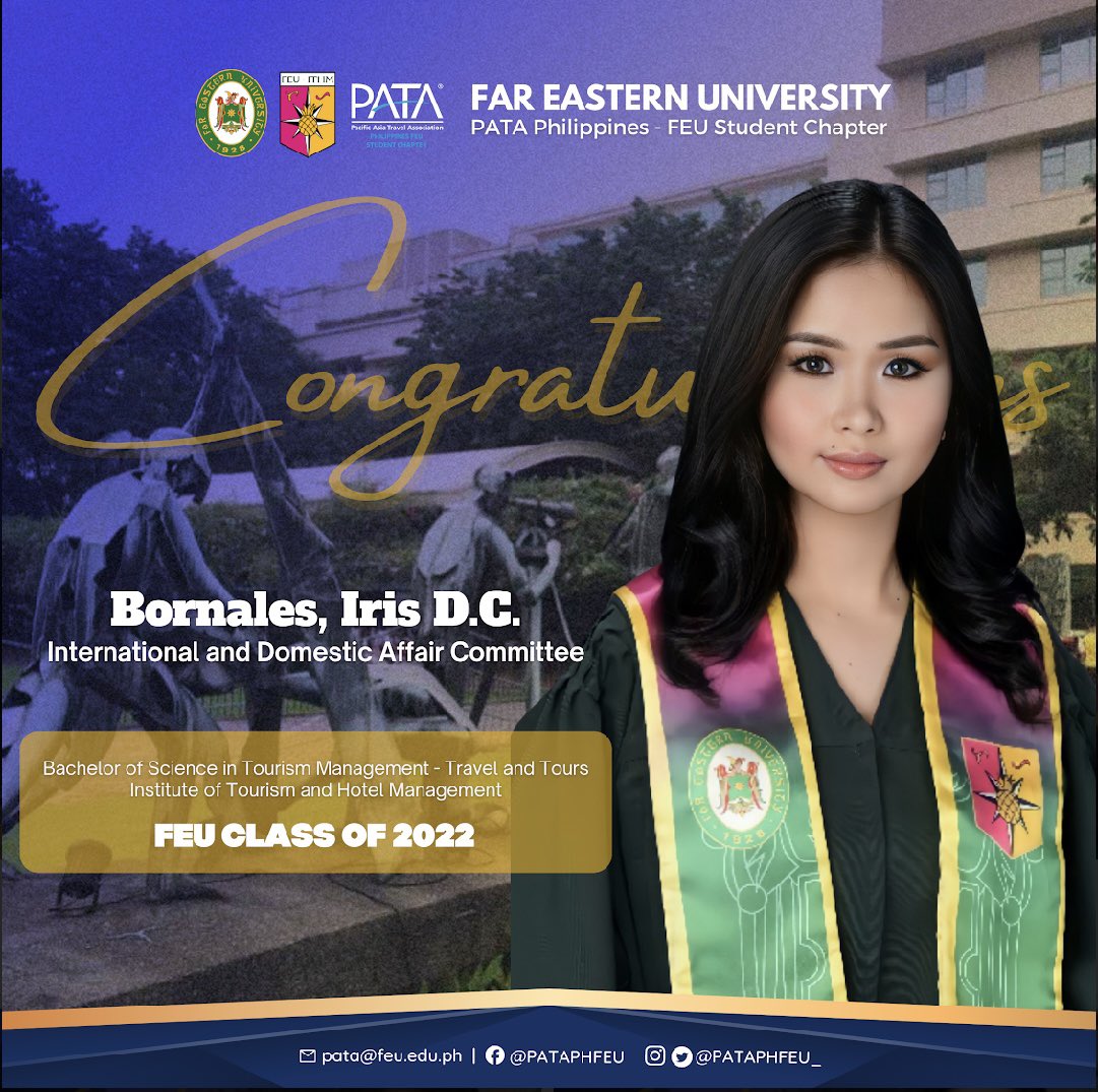 pataphfeu_'s tweet photo. Now, you're on your way to dream new dreams and embark on your future endeavors, we wish you to always uphold our university's core values. Be the best PATAm/Tamaraw in this challenging world. https://t.co/XTz4DfWtaA