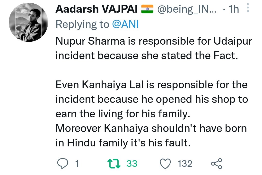 Vajpai_aaD's tweet photo. Remember - Government unki hai par System to Humara hai..

Well done Milords!! ;(

#NupurSharma #SupremeCourtIsCompromised https://t.co/lpwySndhaN