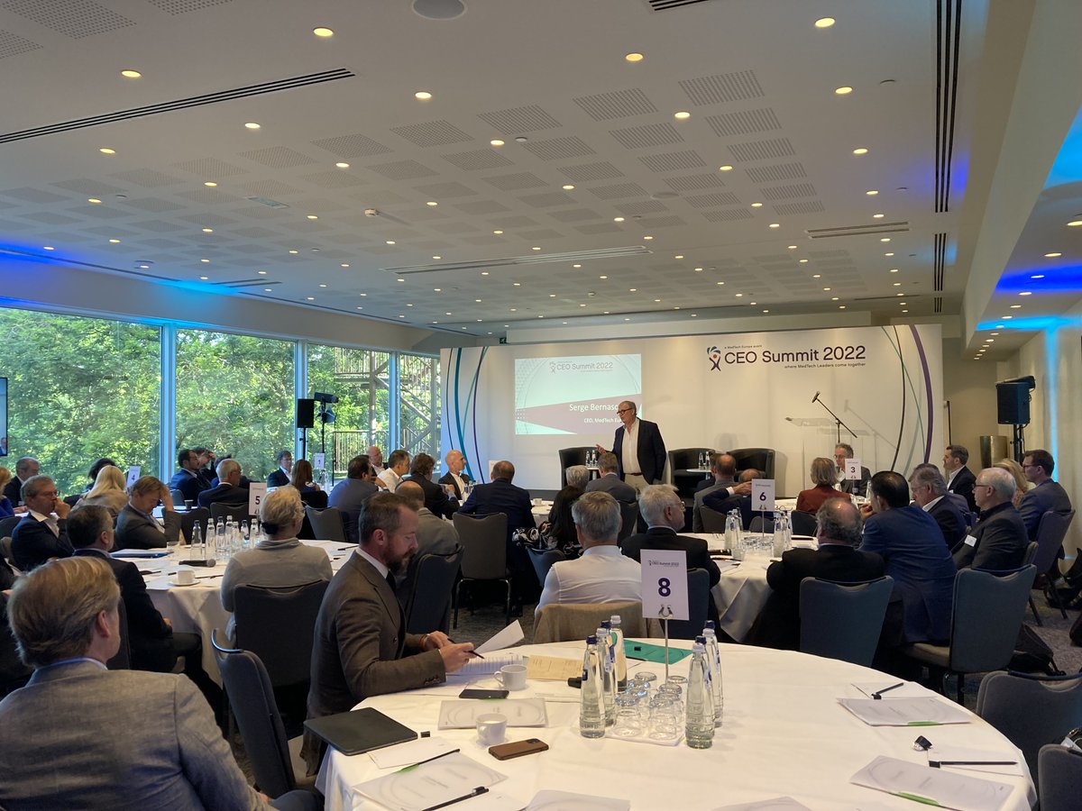 #MedTech CEOs are in Brussels to discuss strategic topics for the industry! #EU #innovation #health