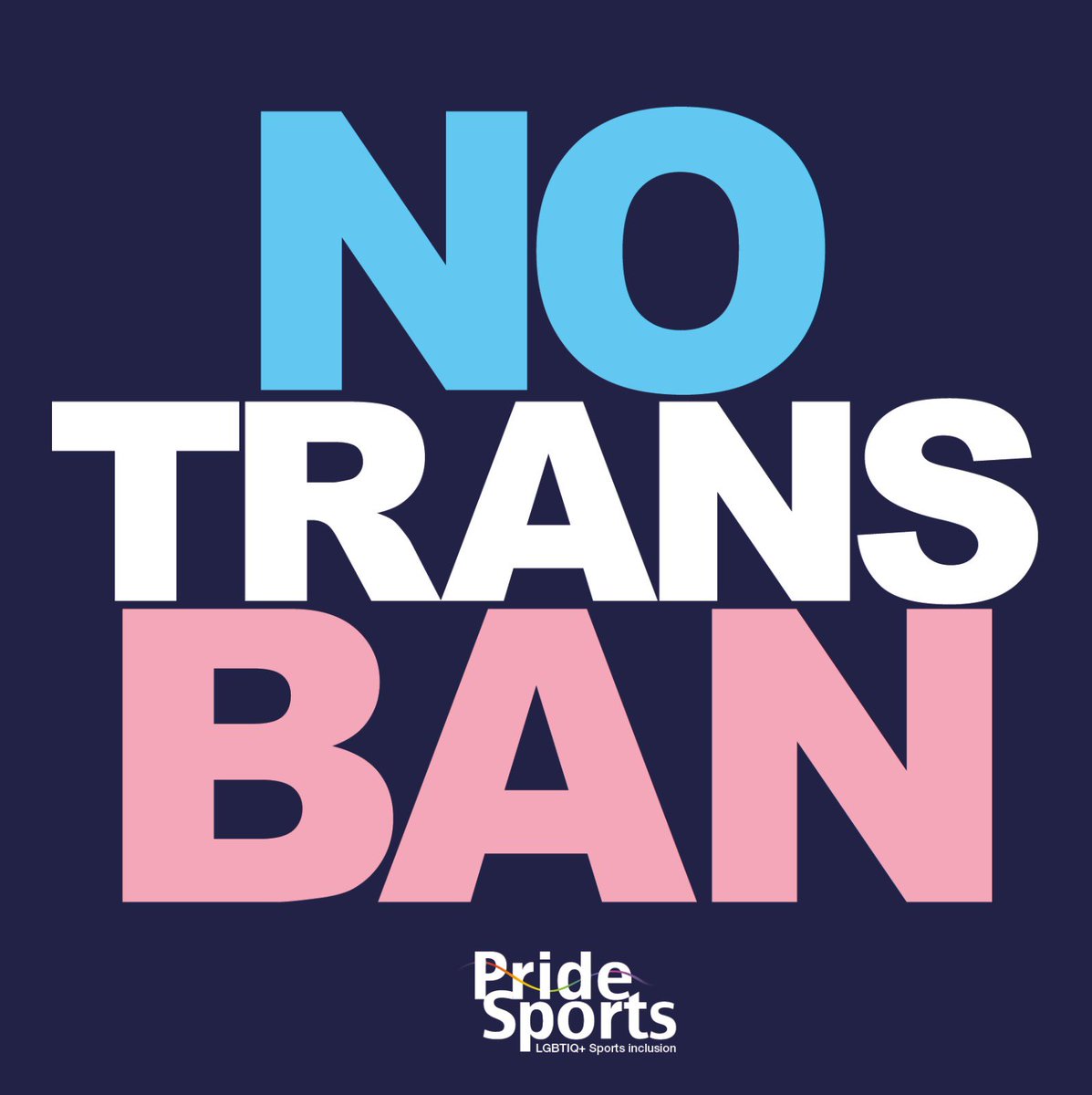 This week, the Culture Secretary urged sports NGBs to ban trans women from competition

We believe this:
- Goes against the principles of the new IOC Framework
- Is not based on scientific consensus
- Further marginalises trans people in sport &amp; wider society

We say #NoTransBan