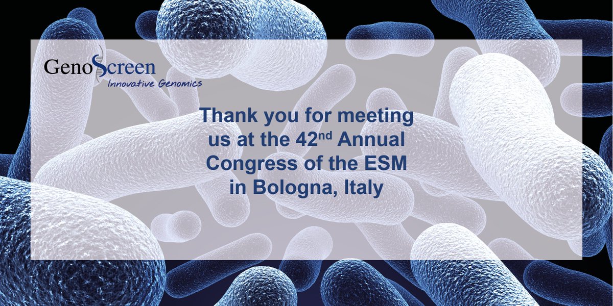 [#congress] It was a pleasure to attend the 42nd Annual Congress of the #ESM in Bologna, Italy.

➡️ If you want to learn more about Deeplex® Myc-TB, our Mycobacterium tuberculosis drug resistance prediction assay : deeplex.com

#mycobacteriology
<a href="/EsMyco/">European Society of Mycobacteriology</a>