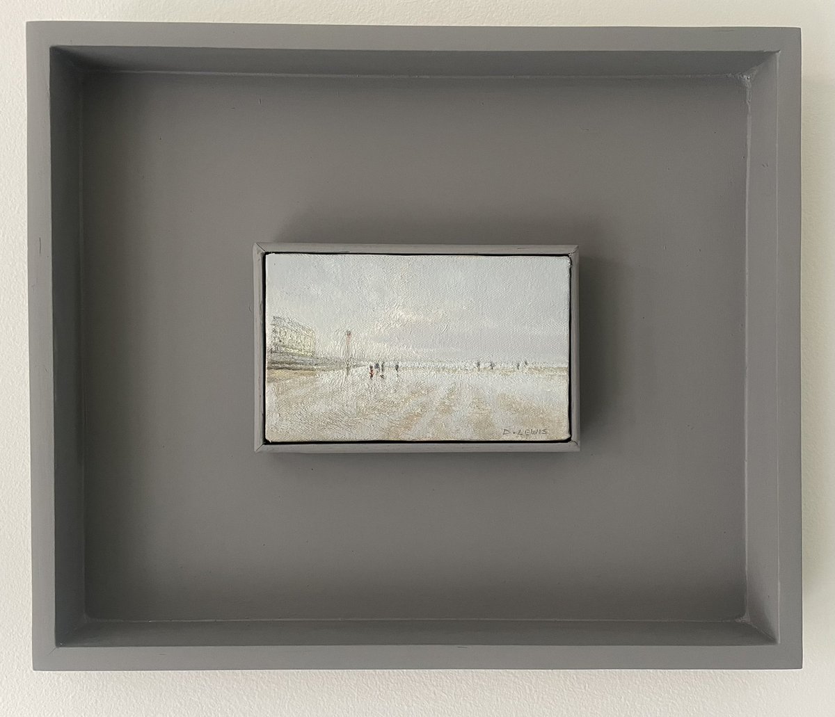 Approaching Fog - Margate 
15cm x 9.2cm
Oil on Canvas MDF Board #Margate