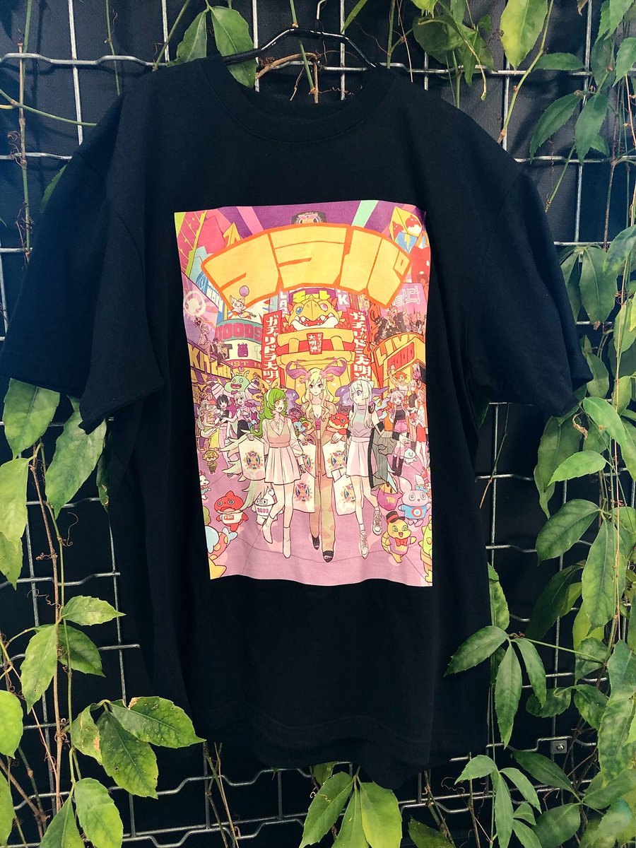 レア　モンスト Tシャツ フラパ2022限定 Lサイズ タケウチリョースケ XFLAG PARK 2022 描き下ろしTシャツ をご紹介します！ タケウチ