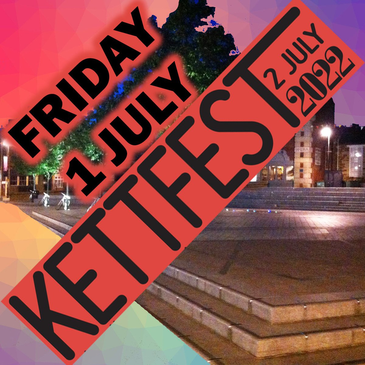 Horay it's Friday!!!  The Friday 1 July 2022 KettFest Events can be found at 
kettfest.org/2july2022 

#kettering #kettfest