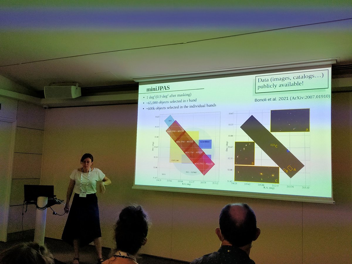 aederocl's tweet photo. Silvia Bonoli speaking about #miniJPAS showcasing #CVs #CataclysmicVariables at @EAS_meeting #EAS2022 #EASValencia2022 https://t.co/I94W4La3HW