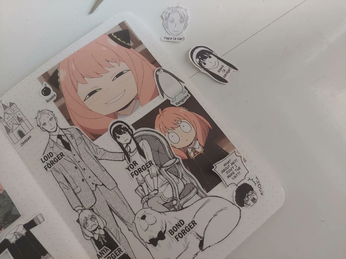 Jelyfish_diary's tweet image. Spy x family journal ✨️ A new Journal feat. Anya of spy x family 
#Journal 
#Journalsetup 
#Spyxfamilyjournal 
#Spyxfamily 
#Anya 
#Aestheticjournal 
#aesthetic