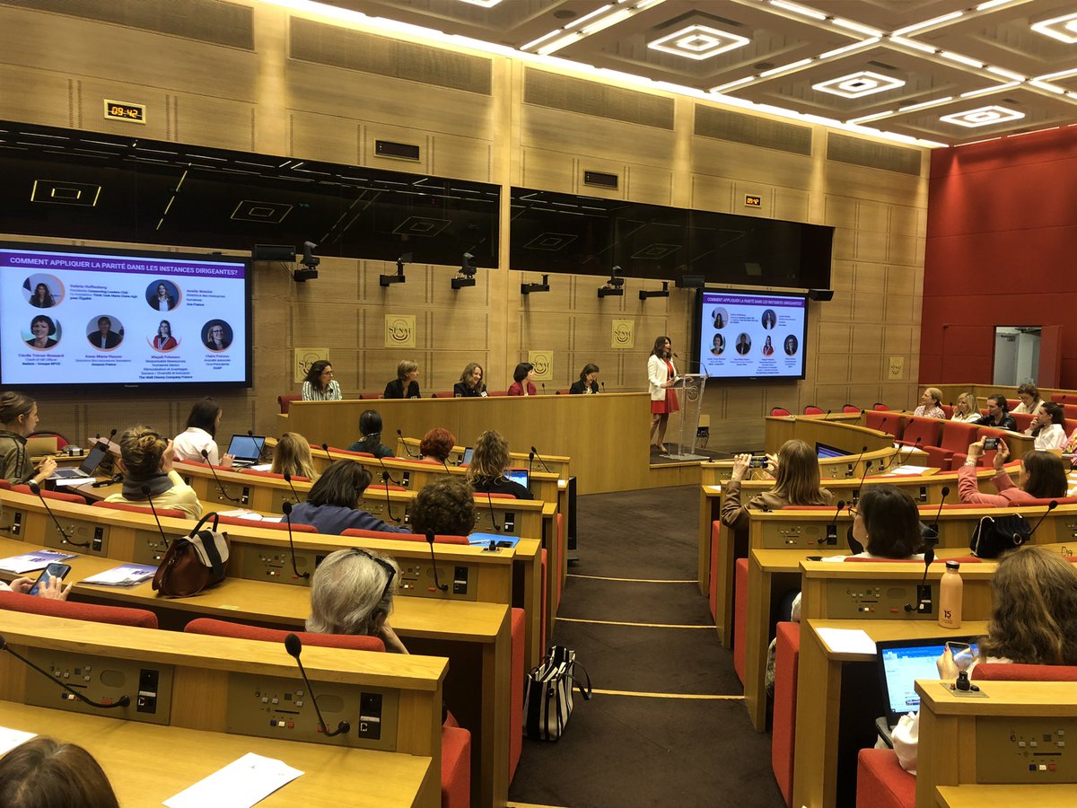 [Conference #ThinkTankMC 🚺🚹]

Ouverture de la session « Égalité professionnnelle : Les lois à l’épreuve des faits ! » dans ce lieu exceptionnel  qu’est le Palais du Luxembourg sous le marrainage de la sénatrice <a href="/LDarcos/">Laure Darcos</a> 

RDV le 13 juillet sur <a href="/marieclaire_fr/">Marie Claire</a> pour le replay !