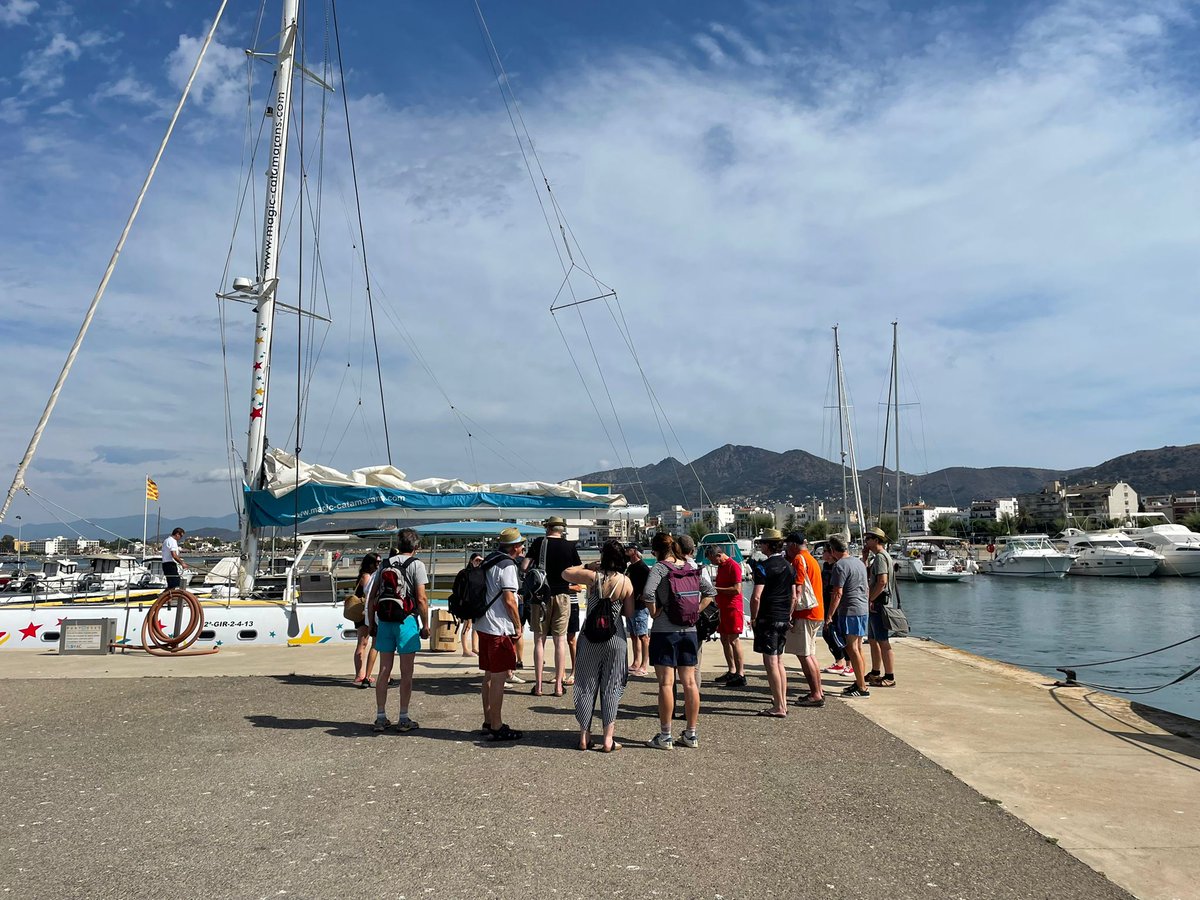 🔊Aquesta setmana rebem a 30 prescriptors alemanys descobrint l'oferta turística #InCostaBrava mentre recorren el territori català en disset autocaravanes, allotjant-se en diversos càmpings de la destinació