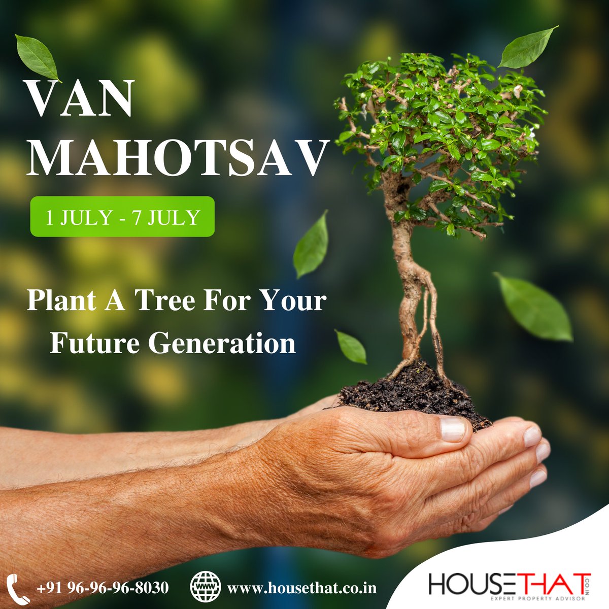HouseThat2's tweet photo. Happy #vanmahotsav To All!
This Van Mahotsav Day, Plant A Tree To Prepare A Better Tomorrow!
Join Hands To Help Make Our #environment Greener!
#housethat #plantation #forest #naturelovers #nature #forests #treeplantation #ecofriendly #naturelover #trees #green #savetheplanet https://t.co/TaQpO9olUJ