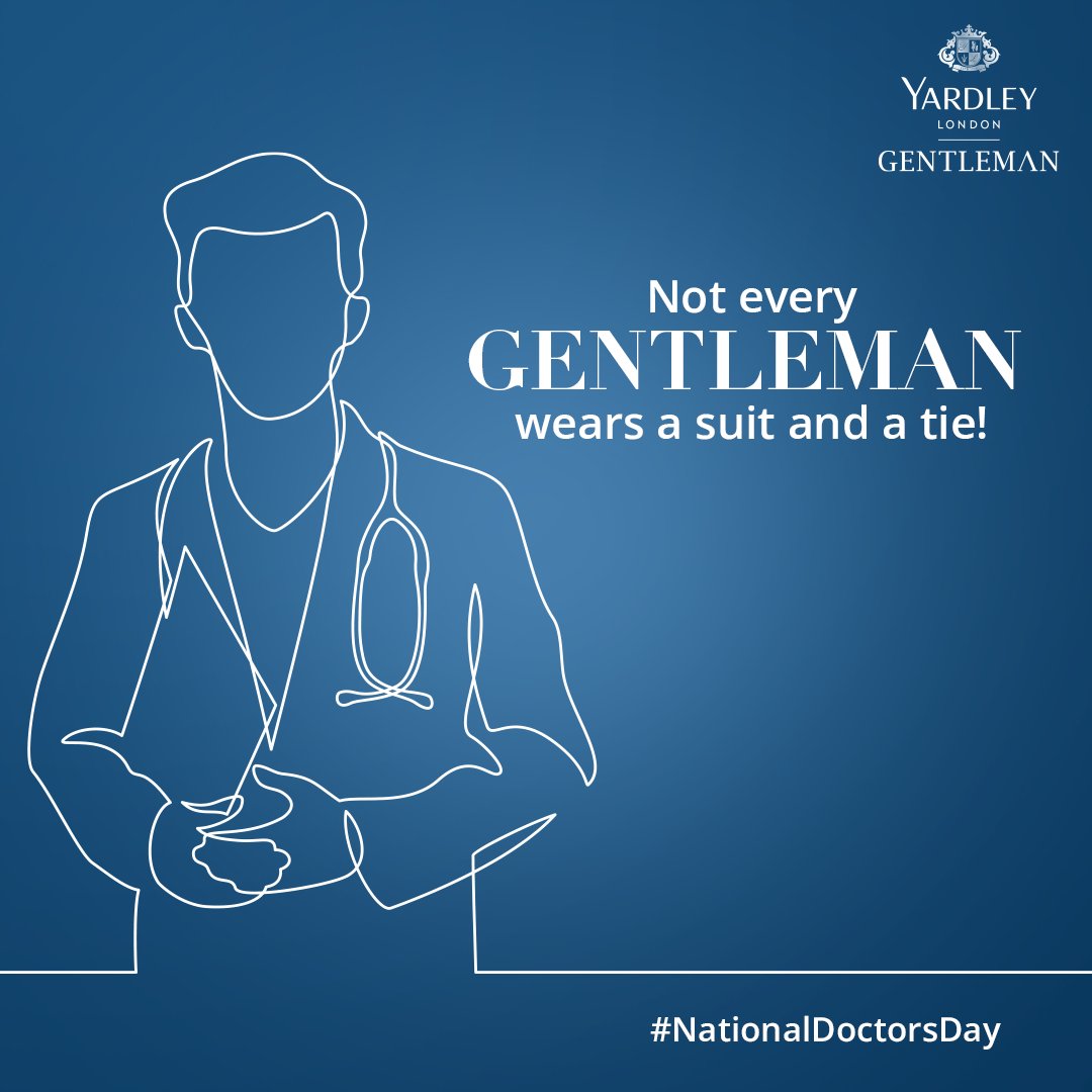 yardley_man's tweet photo. Here's to all Real Gentlemen who heal and restore us with good health. The ones who’re never off duty. #HappyDoctorsDay

#Yardley #YardleyGentleman #ForARealGentleman #doctorsday #doctorsday2022 #Trending https://t.co/FdFuXAbMbx