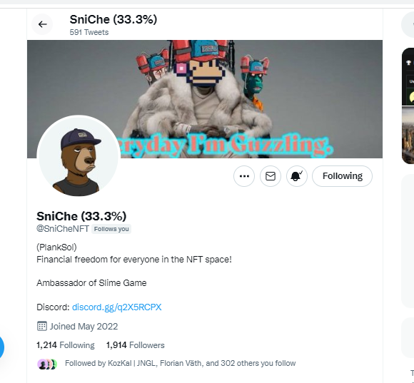 Jcrypt56's tweet photo. @SniCheNFT @SlimeTopiaNFT Done https://t.co/emccXbm9qH