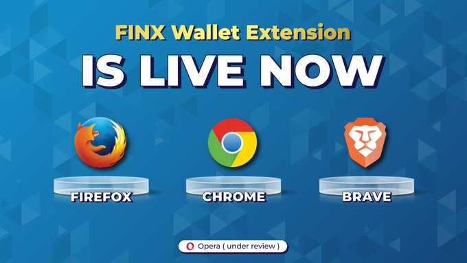 dovraj's tweet photo. Finx wallet is an extension wallet to work on many popular web browsers such as Chrome, Firefox, Brave and Edge.  I hope  it will be more multifunctional and more tokens be  swapped there . I am impressed with the features and layout.
@FINXSupport  $FINX  #FINX https://t.co/XWB7wGVeyA