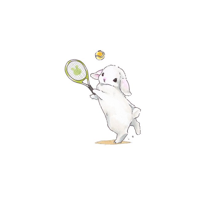「tennis racket」 illustration images(Latest｜RT&Fav:50)