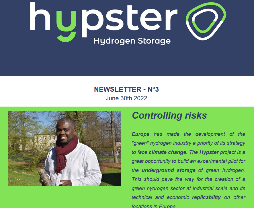 INERIS_fr's tweet photo. [#HyPSTERProject] l'Institut à l'honneur dans la dernière lettre d'actus du projet HyPSTER, premier démonstrateur de stockage d’#hydrogène vert en cavité saline. L'Institut accompagne ce projet sur les questions de sécurité. 
👉https://t.co/BTrOVF413x

@Storengy @axelera_pole https://t.co/NIegLBsLKm