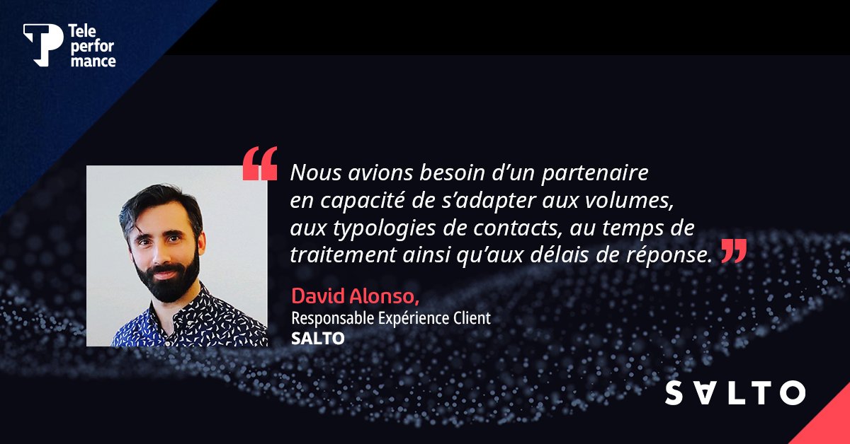 En 2020, SALTO, la toute première plateforme de streaming vidéo "made in France" avait besoin de construire et de développer son expérience client et la fidélisation de ses abonnés.

Découvrez notre dernière étude de cas. : bit.ly/3xQDcsH

#CaseStudy #ExperienceClient