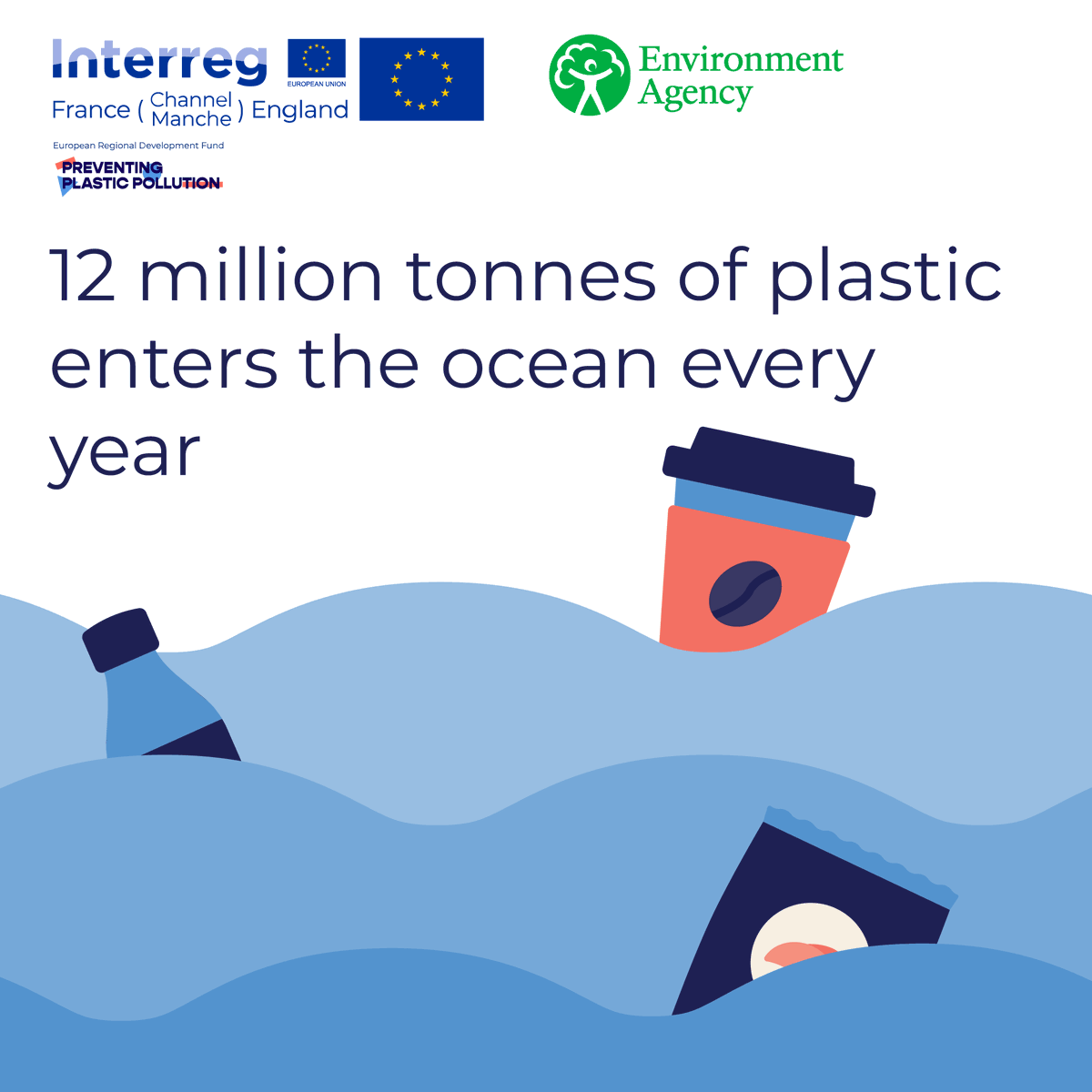 To mark @PlasticFreeJuly we’re sharing the @EnvAgency #KickPlasticOutOfSport project Did you know 12 million tonnes of plastic enters the ocean annually? Join us in #PreventingPlasticPollution by pledging with the link qrcc.me/re6fisaH @Plastic_EU