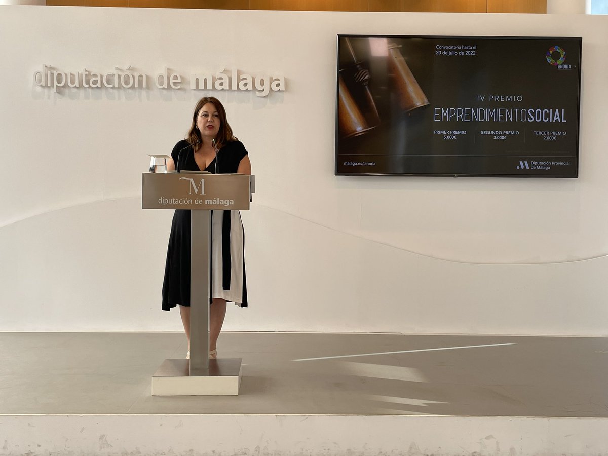 lanoria_mlg's tweet image. Hoy presentamos la convocatoria del IV Premio de Emprendimiento Social La Noria, con la diputada de Innovación Social y Despoblamiento, Natacha Rivas - @NatachaRivas77. 

Síguelo en directo en malaga.es/endirecto