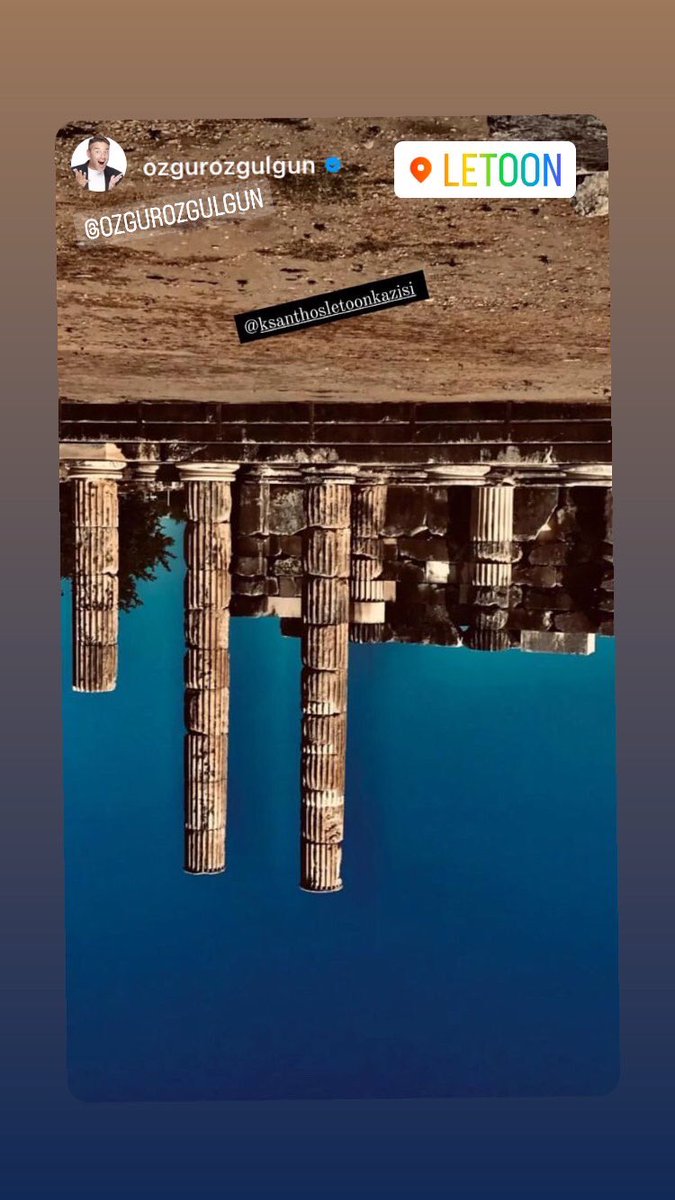 Tüm Likya'nın göz bebeği Leto'nun tapınağı  <a href="/ozgurozgulgun/">ÖZGÜR ÖZGÜLGÜN</a> ün gözünden.