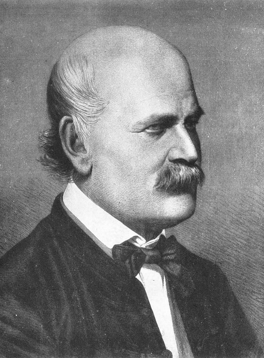 El 01/07/1818 nació Ignaz Philipp Semmelweis, “el salvador de madres”, que demostró que la incidencia de determinadas enfermedades (fiebre puerperal) disminuía drásticamente con la desinfección/lavado de las manos.
Lo denostaron en ese momento, pero el tiempo le ha dado la razón