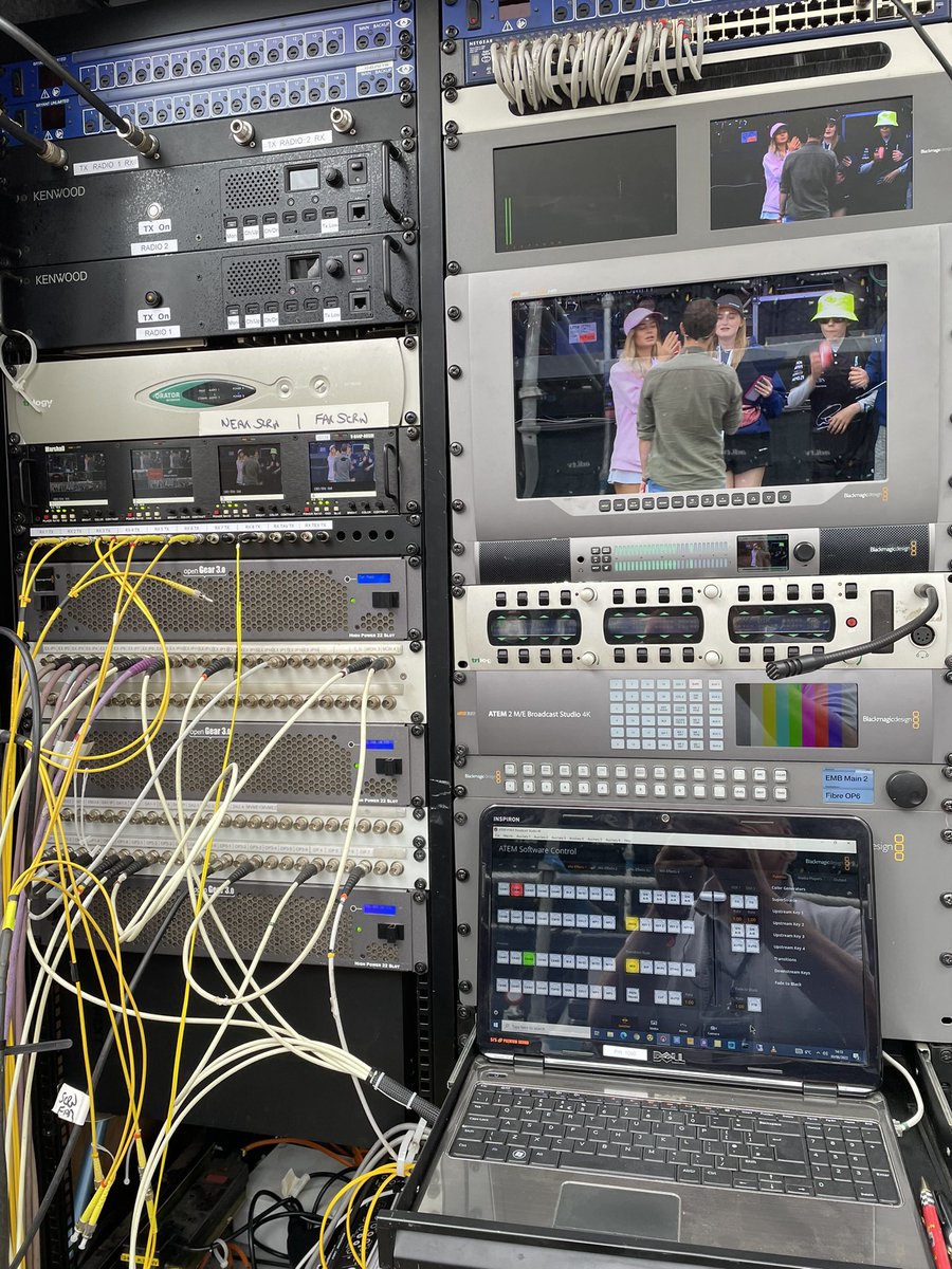 Back at Silverstone again looking after Main Stage TV with our amazing crew, cameras, graphics, engineers, Presenter, Producer and Director!@P4Broadcast