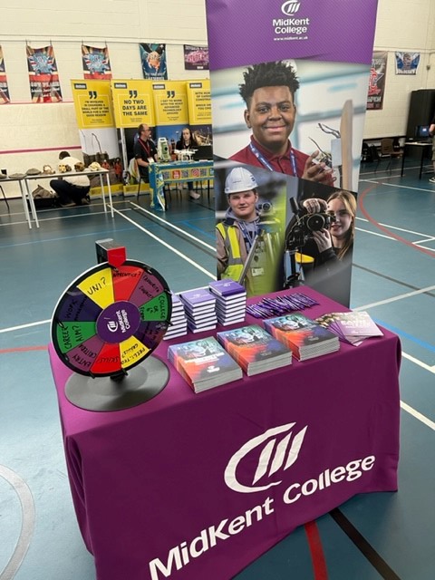 Thanks to <a href="/HillviewSchool/">Hillview School</a> for having us at their very busy Careers Fair yesterday!

Had some very useful conversations with students about their next steps... and we think they enjoyed giving the careers wheel a good spin!

#careers #fecolleges #loveourcolleges