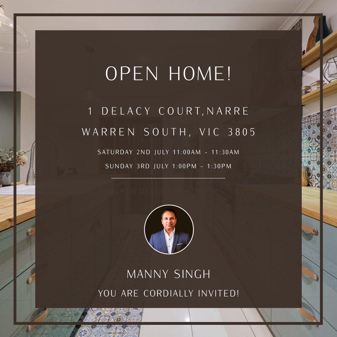 Manny Singh (@_manny_singh) on Twitter photo โผ๏ธ Open Home Inspection โผ๏ธ
๐ 1 Delacy Court Narre Warren South
4๐๏ธ 2๐ 2๐
Property Link:
mannyrealestate.com.au/property/1-delโฆ
Contact me for more information:
๐ฑ 0423 277 447
๐ง manny.singh@freedomproperty.com.au
#openhome #NarreWarrenSouth โผ๏ธ Open Home Inspection โผ๏ธ
๐ 1 Delacy Court Narre Warren South
4๐๏ธ 2๐ 2๐
Property Link:
mannyrealestate.com.au/property/1-delโฆ
Contact me for more information:
๐ฑ 0423 277 447
๐ง manny.singh@freedomproperty.com.au
#openhome #NarreWarrenSouth