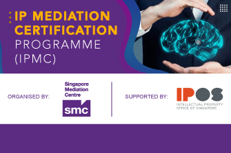 SMCmediation's tweet photo. Registration is now open for IP Mediation Certification Programme (IPMC), a joint effort between Intellectual Property of Singapore (IPOS) and SMC. 

More information at: https://t.co/4e65EzoGJz

#singaporemediationcentre #alternativedisputeresolution #IPdisputes #certification https://t.co/2bjRRVZInM