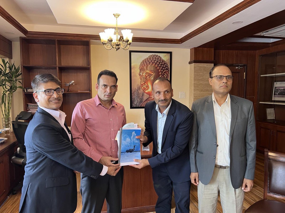 Operational Readiness and Airport Transfer (ORAT) report of Gautam Buddha International Airport (GBIA) was submitted by ORAT team to DGCA Nepal.
