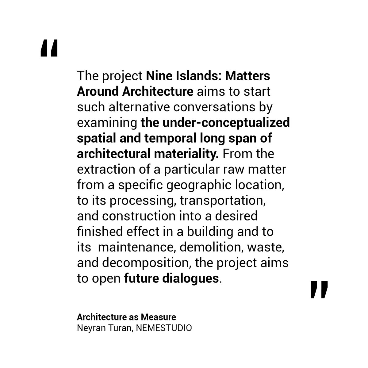 actar_publisher's tweet photo. 'Architecture as Measure' by #NeyranTuran/#NEMESTUDIO positions climate change as a cultural and political idea that requires a renewed architectural environmental imagination.
https://t.co/YgeoZ8Vl6Y https://t.co/Eg1Q7uS2MP