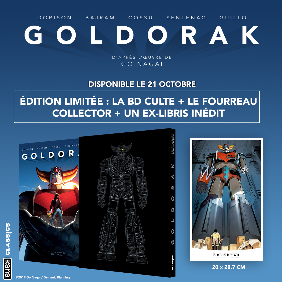 BD Collector Goldorak : où l'acheter au meilleur prix