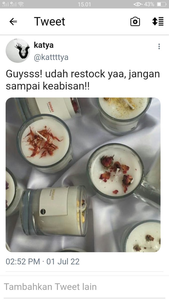 braynecan's tweet photo. ; scented candle

— Hendery prompt au https://t.co/BSnklVDbYh