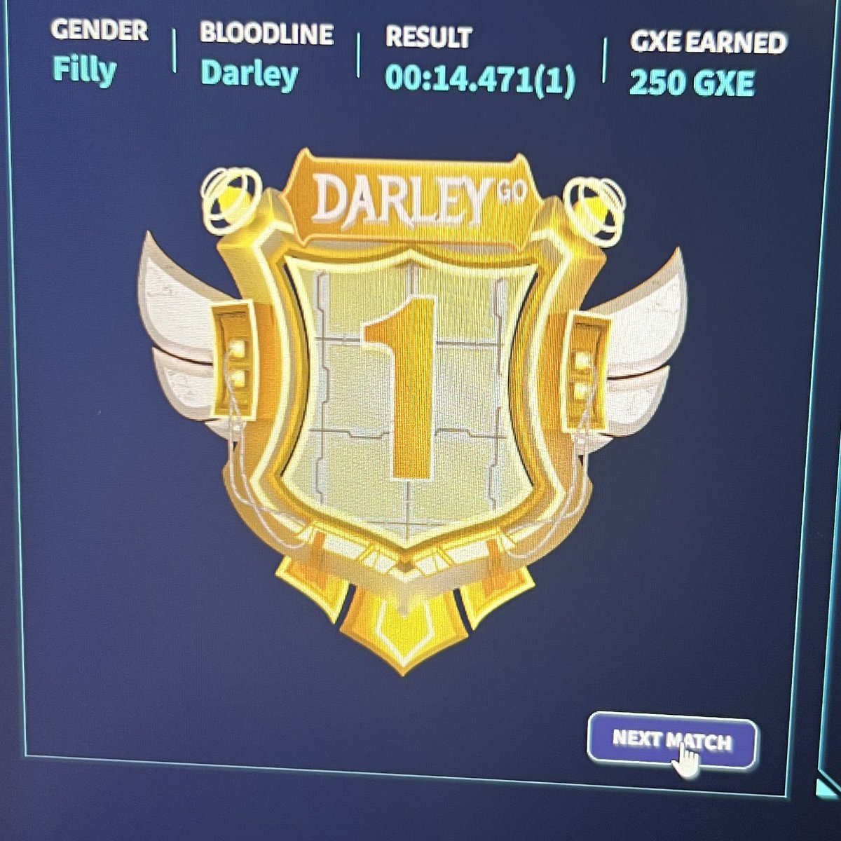 ayamofy's tweet image. やったー！初めて1位獲ったよー！！
ポチポチするだけのお仕事楽しい❤️

#darleygo