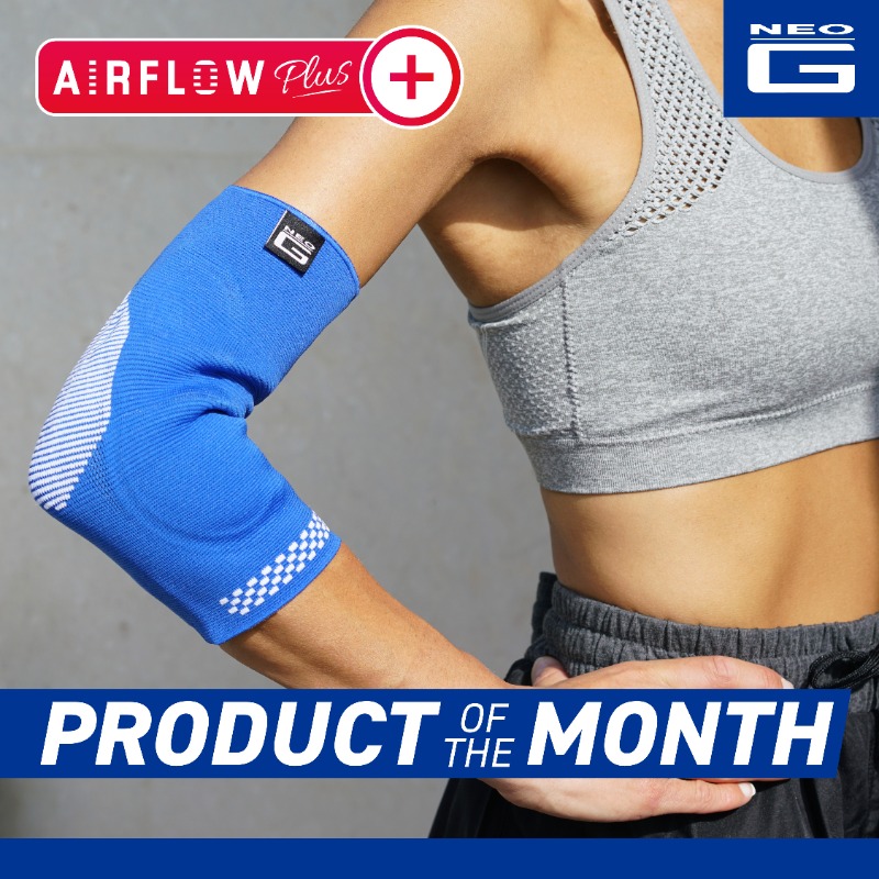 Our #ProductoftheMonth for July is our Airflow Plus range. Breathable and lightweight, Airflow Plus products are seamless knit fabric pull-on sleeves offering targeted moderate to firm compression via Multi-Zone Compression. bit.ly/3a61iHP

#neog #activelifestyle