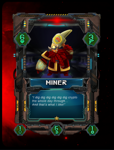 Just encountered a furious Miner coming straight from hell during the development of <a href="/ULTERAonline/">ULTERA online</a> #NFT #cards! 🤟