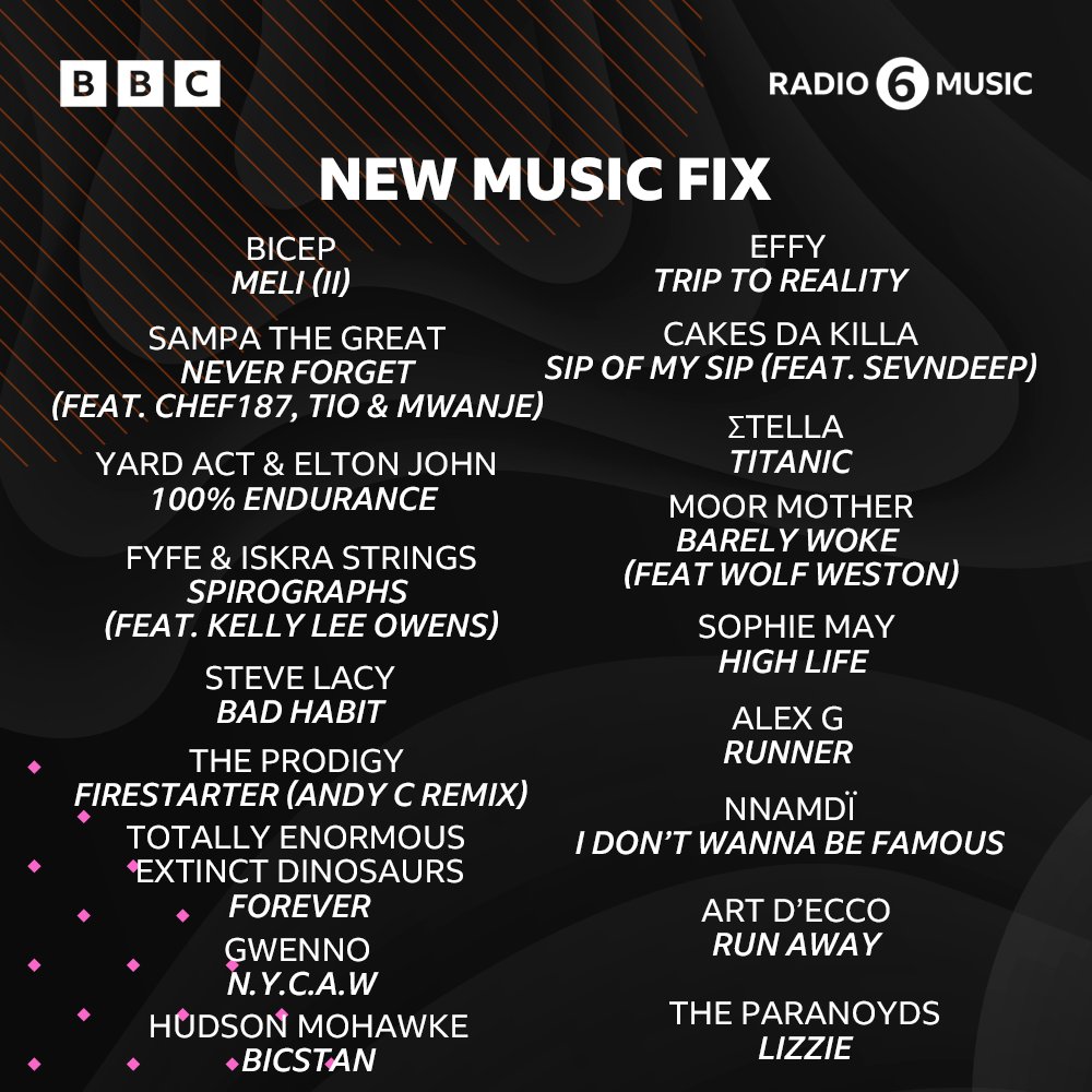 BBC Radio 6 Music tweet media