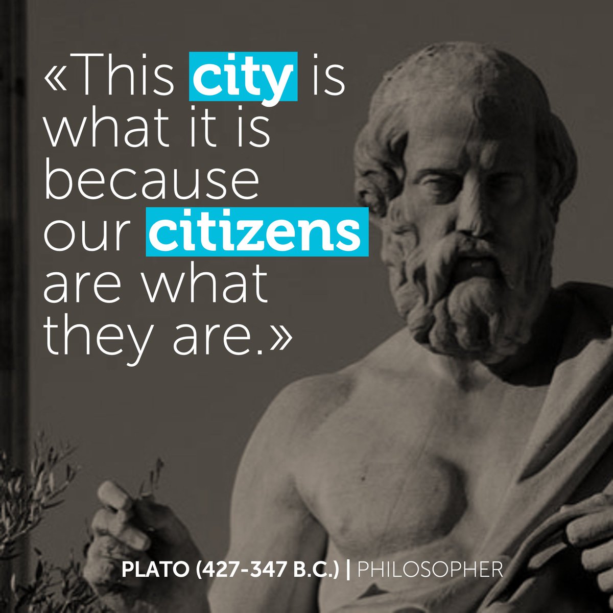 🤔 Do you agree with Plato's reflection on the #city and its identity?

💡 Find out more #CityQuotes curated by our team in our #Instagram account! 👉🏽 instagram.com/antevertibcn