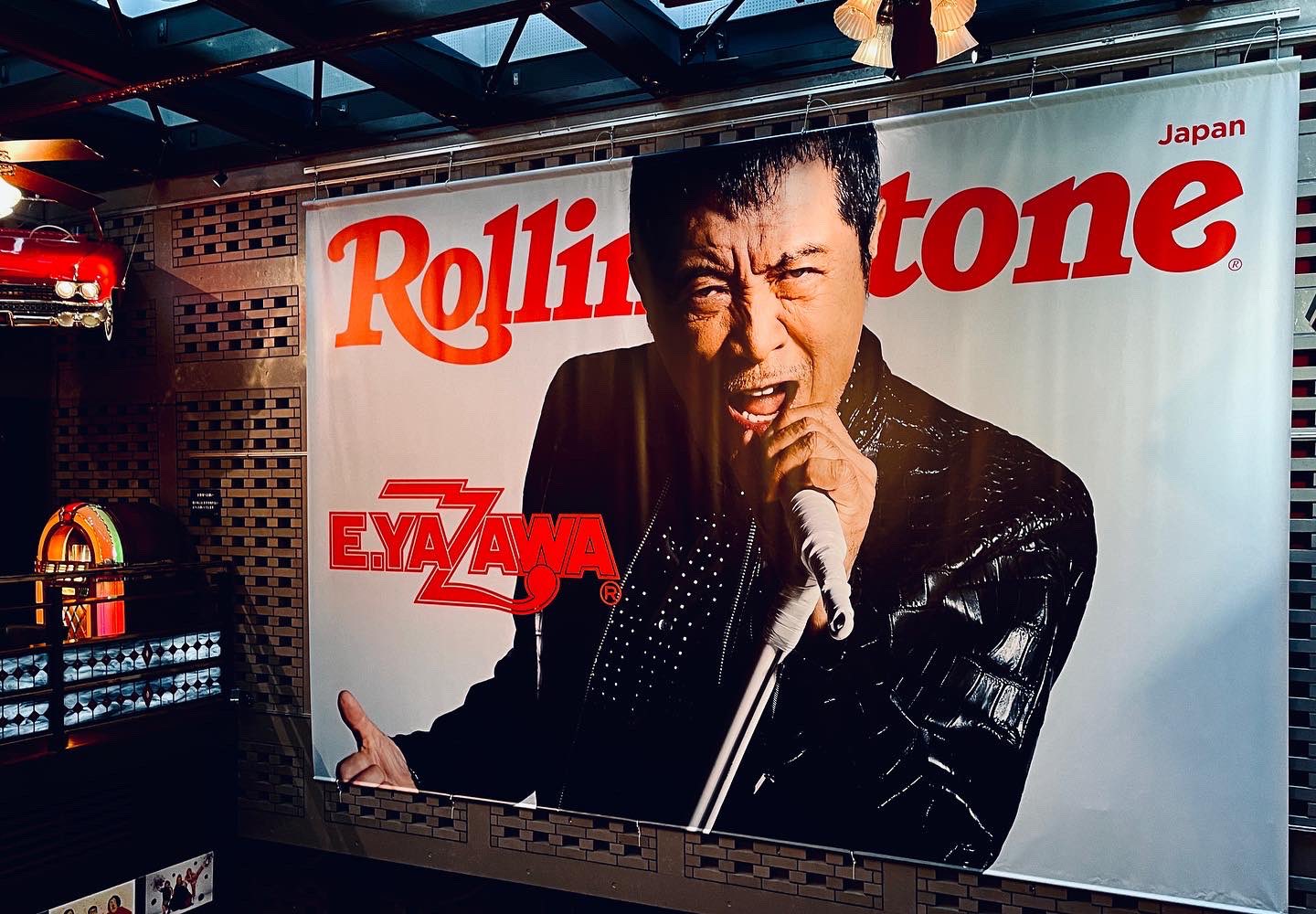 矢沢永吉 パブミラー ☆公式ショップ・ダイヤモンド ムーン限定