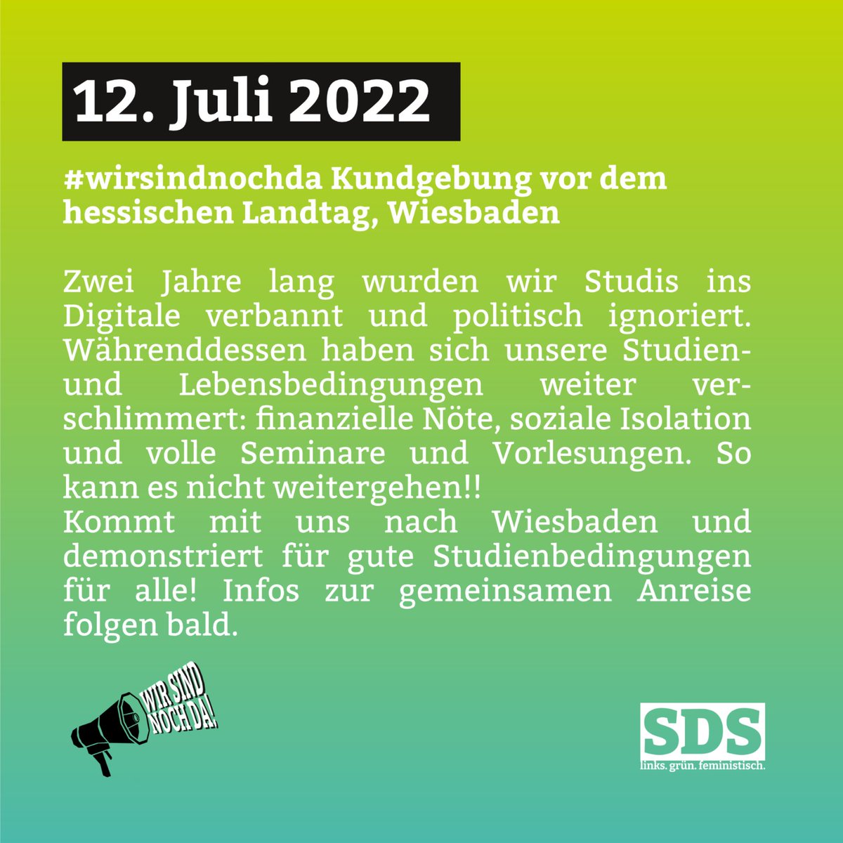 SdsMarburg's tweet photo. Die Wahlen sind um und wir starten motiviert in den Juli. Was die nächsten Wochen so ansteht findet ihr in den Share-Pics!
#SDS #Uni #Studieren #mensapreise #marburg #hessen @linkesds https://t.co/4RBpFgh3Xx