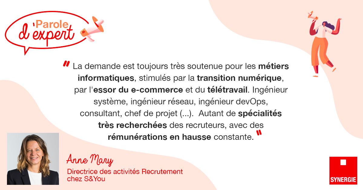Sandyou_Fr's tweet photo. #PAROLEDEXPERT l Zoom sur le marché de l’emploi : l’informatique, un secteur qui recrute !  🔎

Après plusieurs mois difficiles, le marché de l'emploi connaît un rebond sans pareil ! L’essor du télétravail a relancé l’emploi dans les secteurs du digital et de l’IT. 💻 https://t.co/5Y7JSaez8L