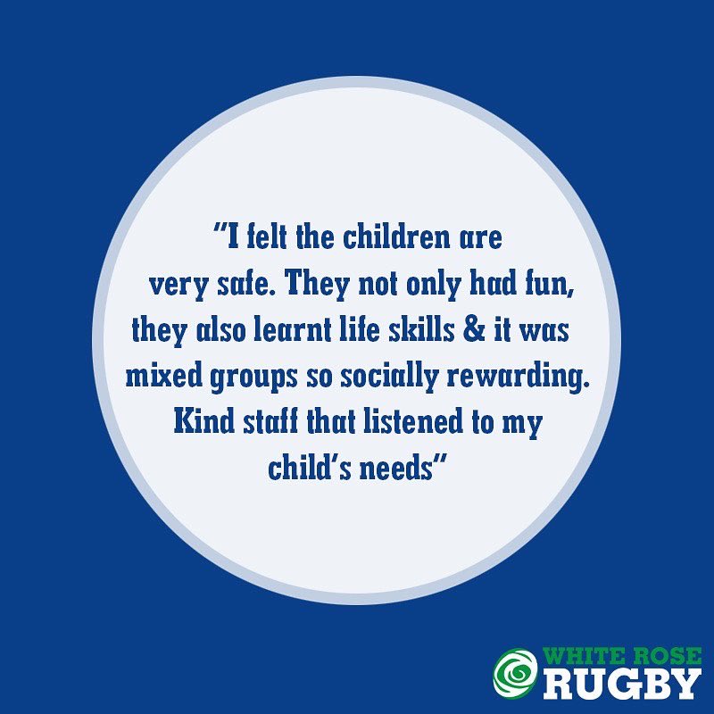 It’s just over 3 weeks until our Summer Holiday Mixed Sport Camps are taking place at Baildon RUFC. There is still a handful of places left but they are filling up fast 💨 

Follow the link to book your place or find out more information - whiteroserugby.com/events/categor…