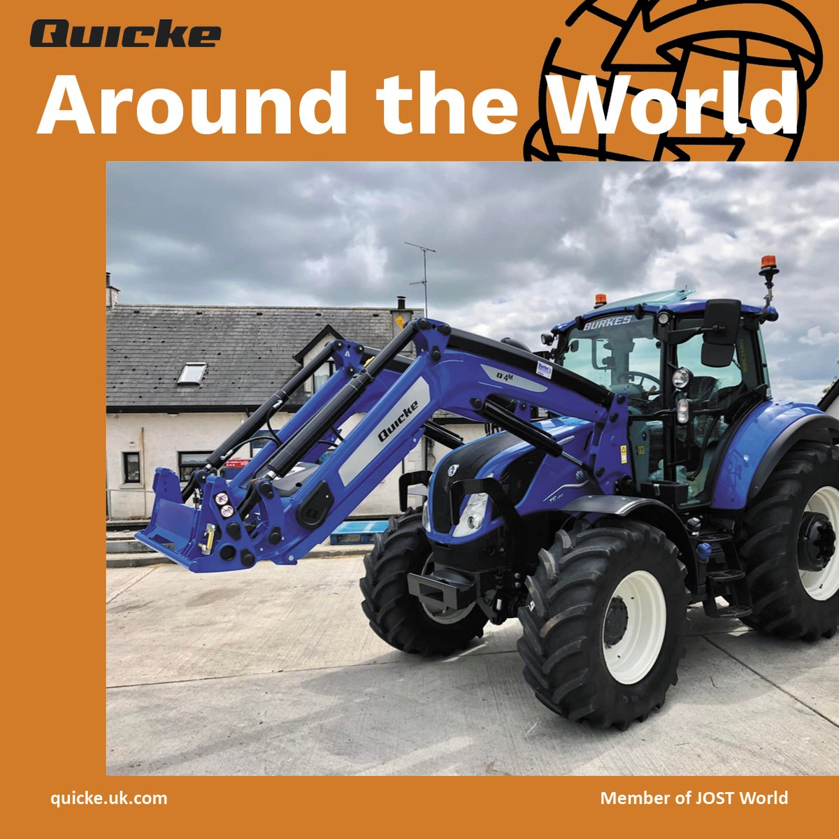 Quicke_UK's tweet photo. 📸 Burkes of Cornascriebe LTD
A new New Holland T5.120 #ElectroCommand complete with a NEW Quicke UK Q4M front loader sold to south Armagh customer by Chris Smart.
Thanks for the new custom guys 🤝
#frontloader #newholland #T5 #quicke #burkes https://t.co/hnbJXDUfWr